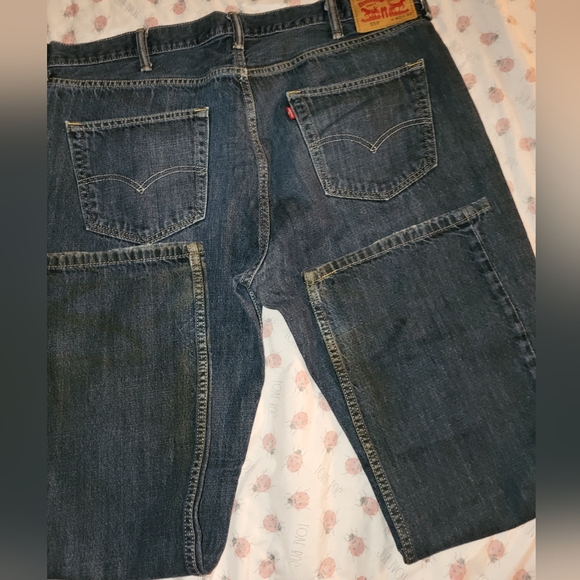 Levi's relaxed straight jeans, men's 40x32. - Picture 6 of 10
